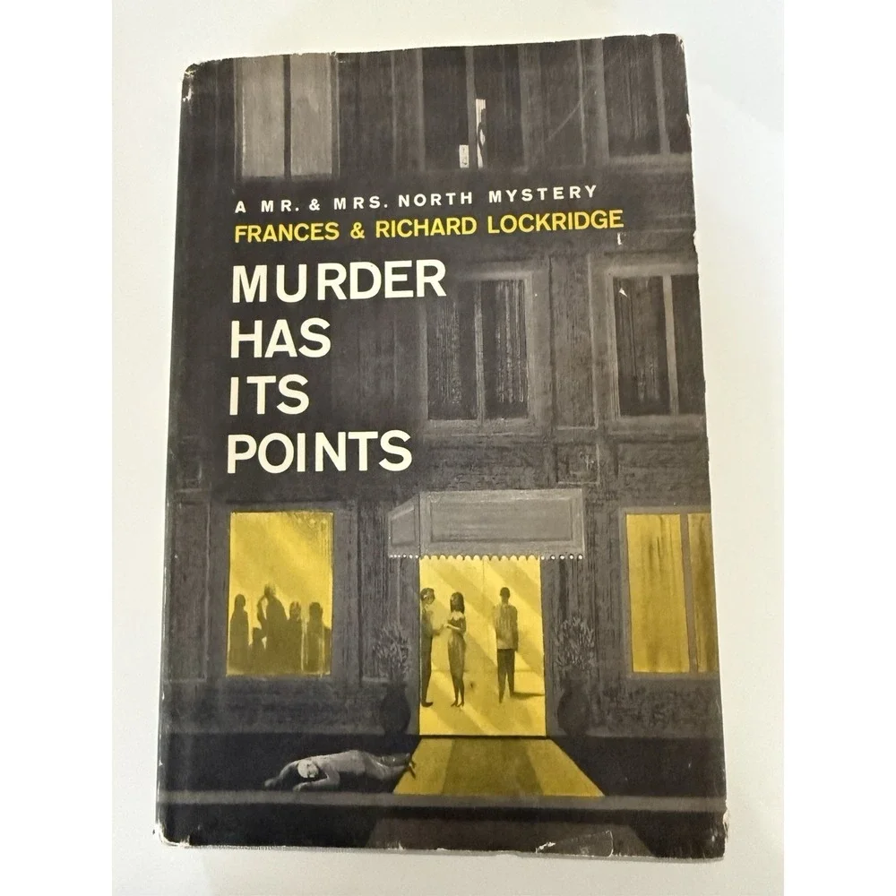 Murder Has Its Points, Lockridge, Mr. & Mrs.‎ North Mystery 1961 Hardcover, BCE